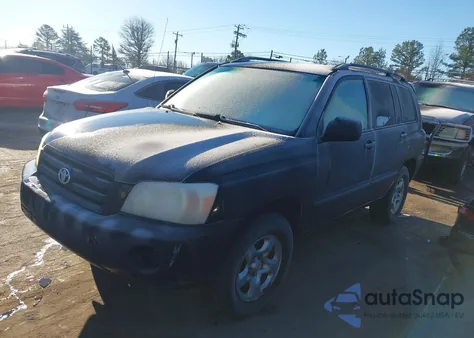 2004 Toyota Highlander from USA, damaged, VIN JTEGD21A340090820